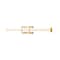 Z-Lite Harrison Vanity, 1-Light, 32 In.W x 4 In.L x 4.75 In.H, Modern Gold/Frosted 1011-32W-MGLD-LED - alternate 1